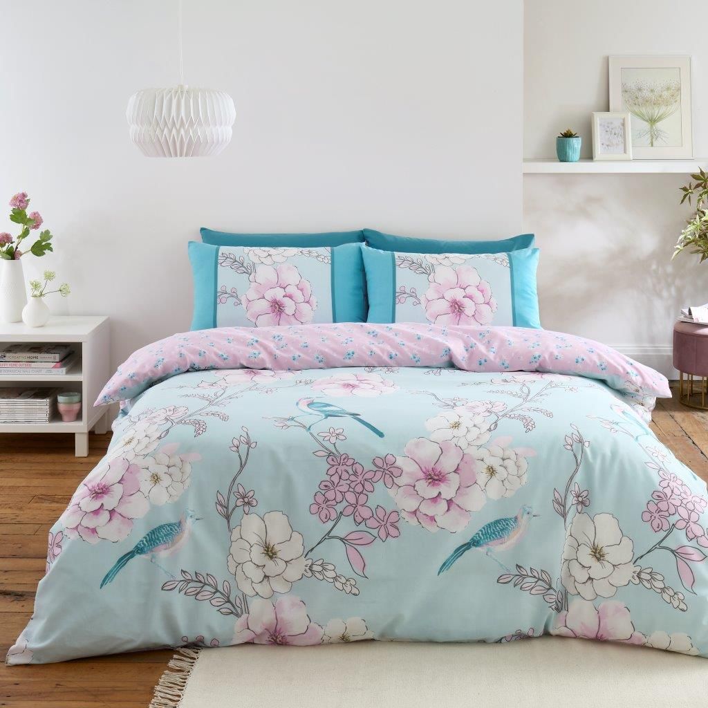 GAVENO CAVAILIA Gabby Printed Duvet Cover in Blue