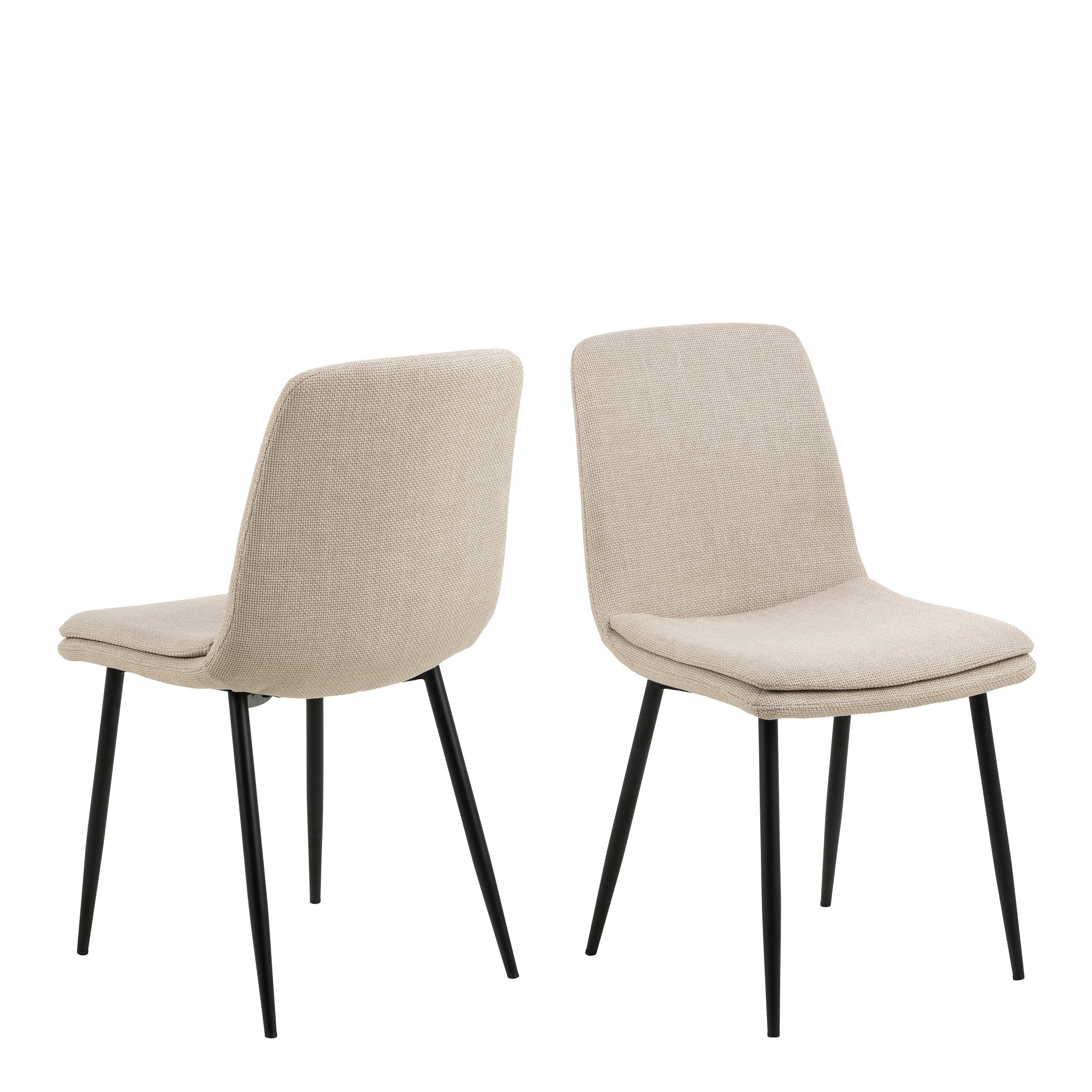 Furniture To Go Becca Dining Chair in Beige Set of 4