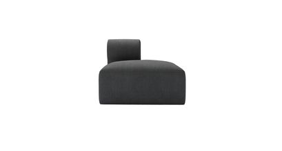 Cohen LHF Unit in Charcoal Brushed Linen Cotton - sofa.com