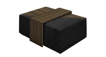 Astaire Modular Coffee Table Set Footstool in Ashford Textured Boucle - sofa.com