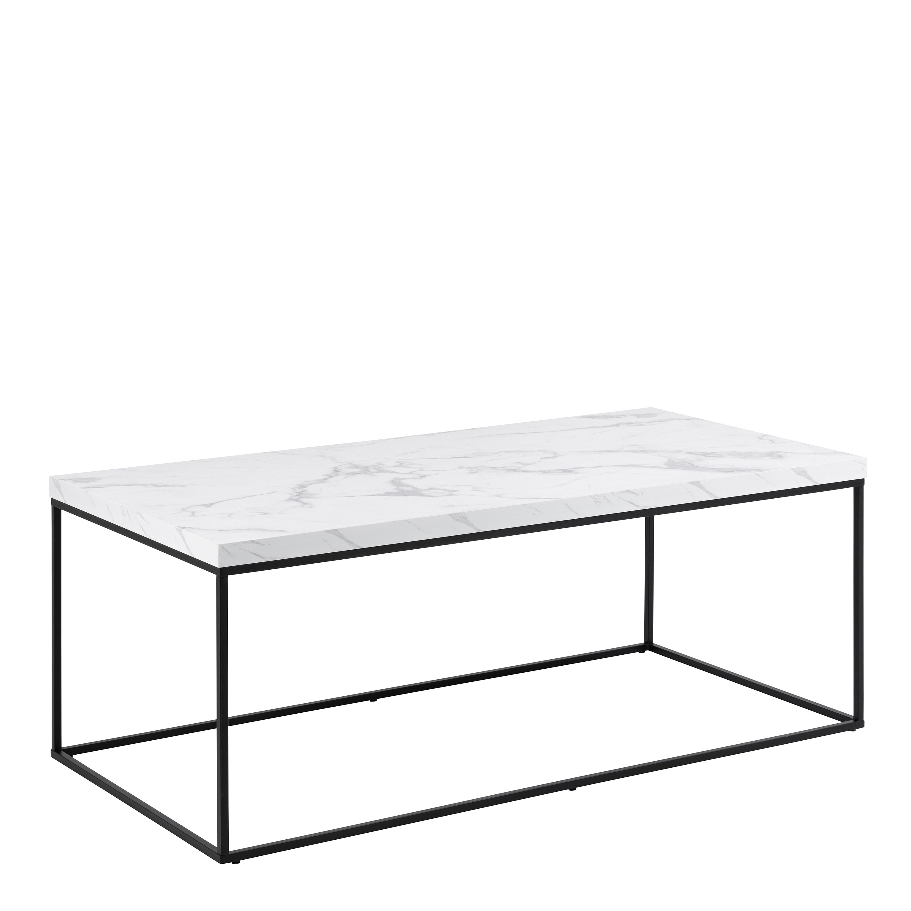 Furniture To Go Barossa Coffee Table with White Marble Effect Top