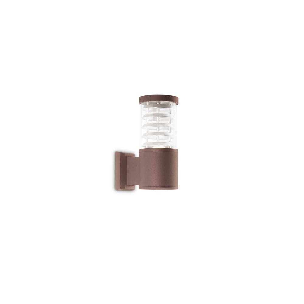 Netlighting Tronco Outdoor Modern Wall Lamp Coffee IP44 in Brown