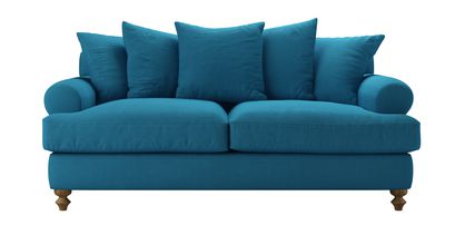 Teddy 2.5 Seat Sofabed in Marina Brushed Linen Cotton - sofa.com