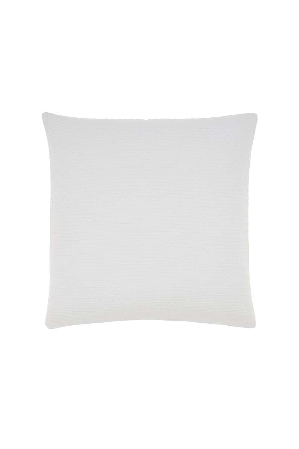 Murmur 'Hush' Cotton Percale Square Pillowcase in Grey