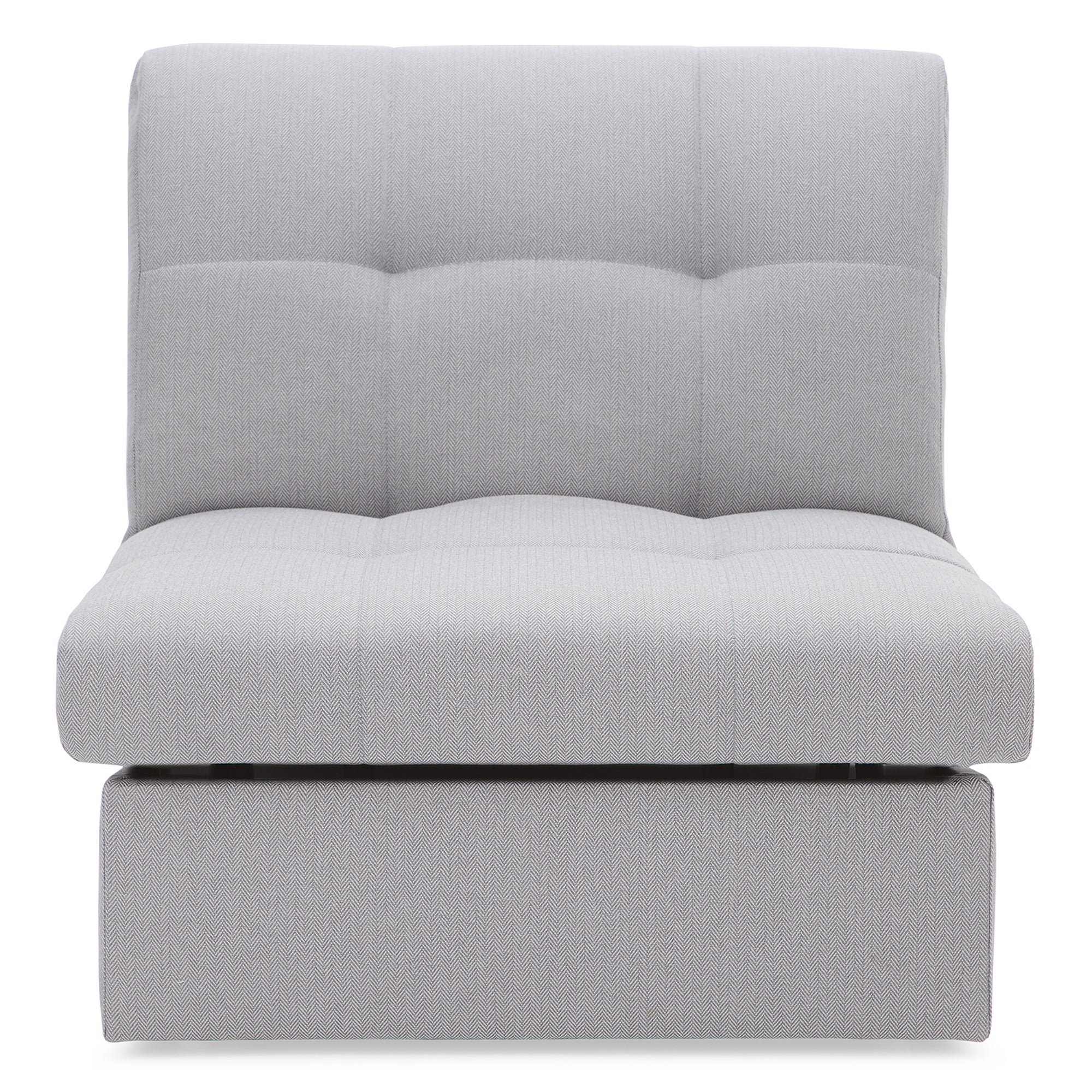 Grey Rowan Single Sofa Bed Grey