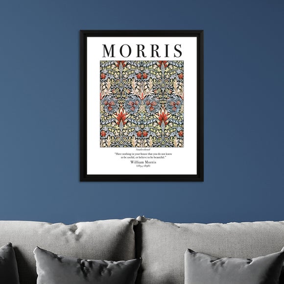 The Art Group Snakeshead Framed Print by William Morris