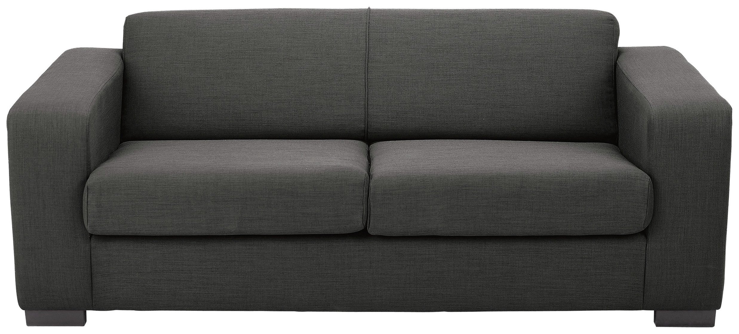 Argos Home New Ava 2 Seater Fabric Sofa Bed - Charcoal