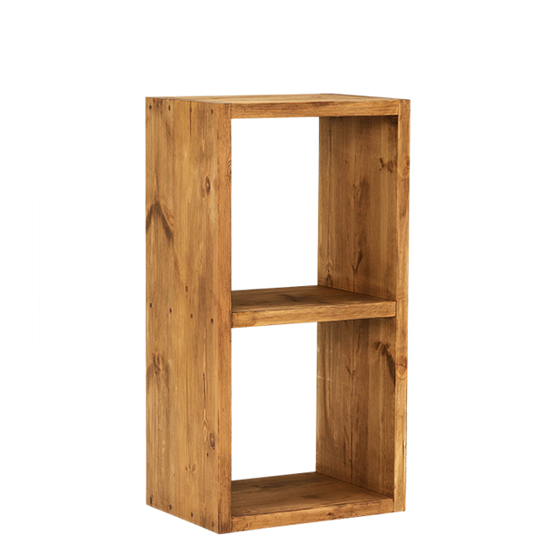 Covington Two Section Reclaimed Wood Cube