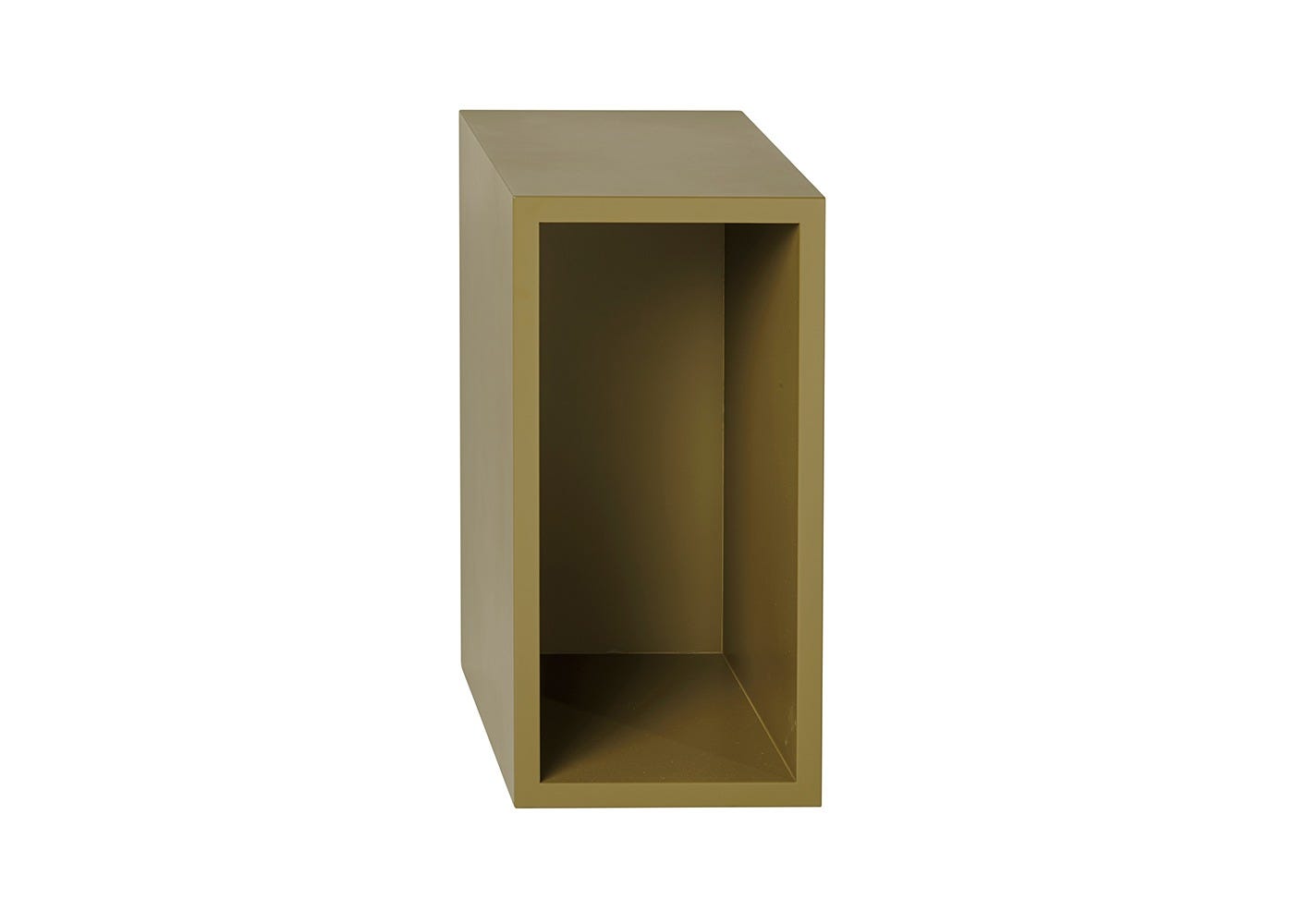 Muuto Stacked Storage System Module Backboard Small Brown Green