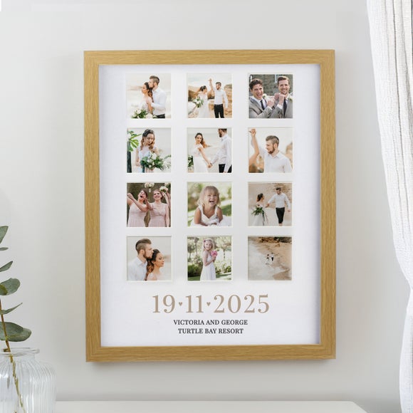 Personalised Special Date Multi Photo Frame