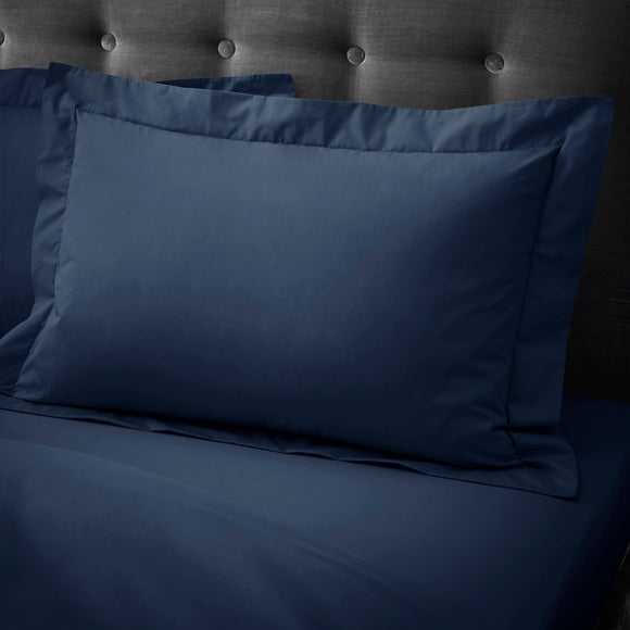 Hotel 230 Thread Count Crisp 100% Cotton Percale Oxford Pillowcase