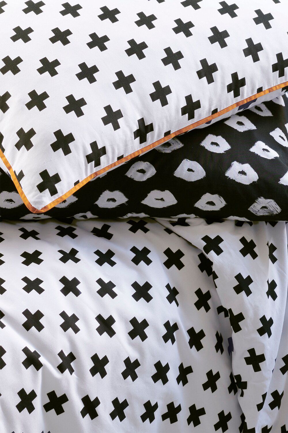 Martex Black 'Umbria' Duvet Cover Set 3