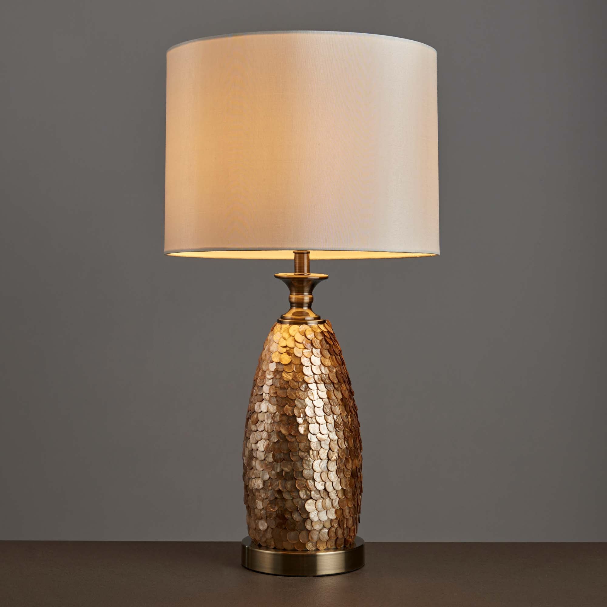 Vogue Lanier Table Lamp Brown