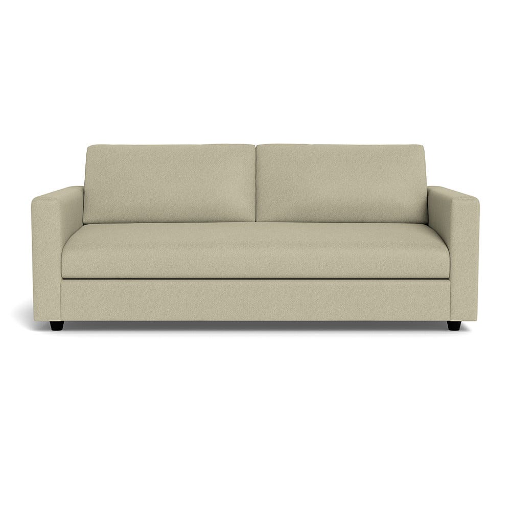 Heal's Nimbus II 4 Seater Sofa Cotton Grain Black Feet