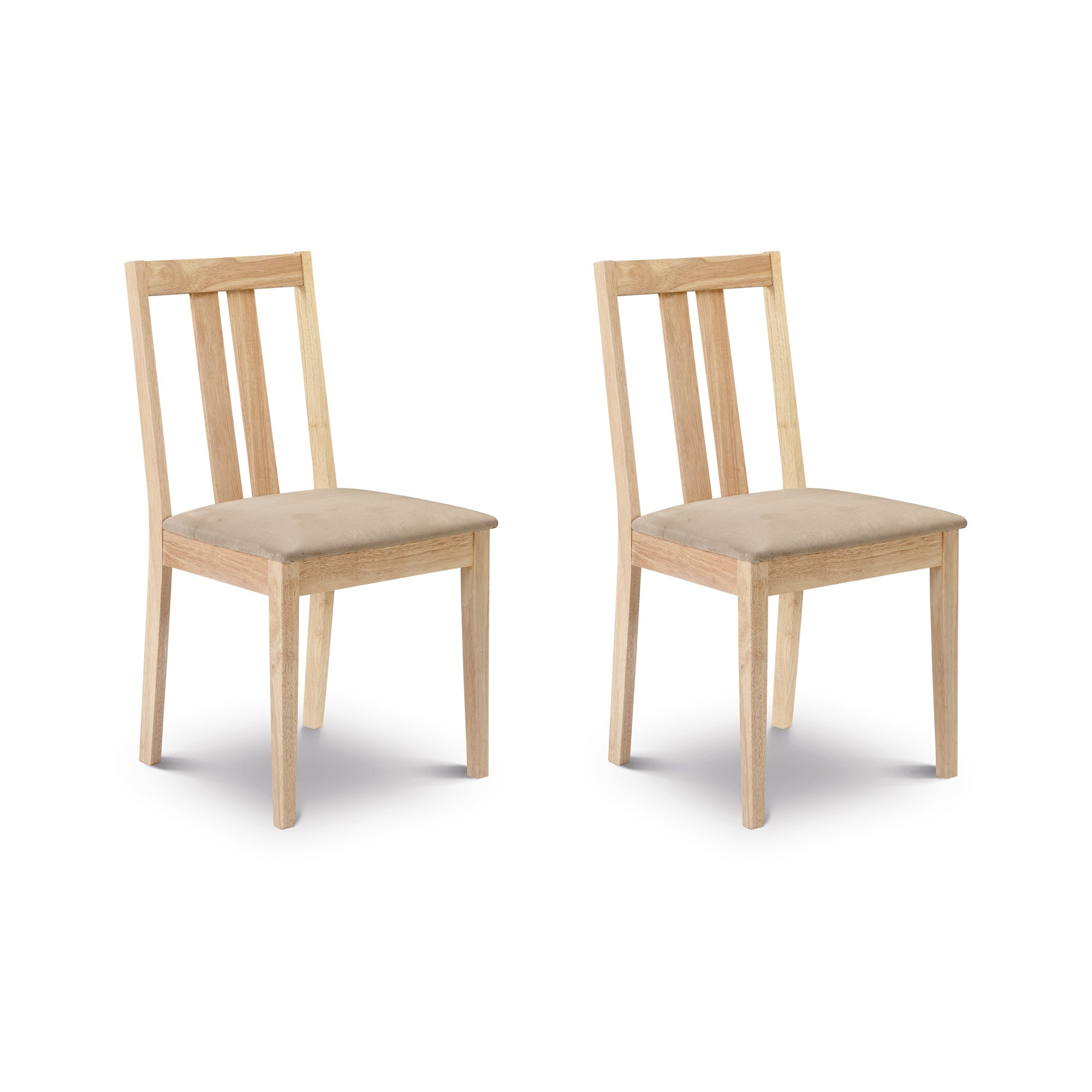 Rufford Set of 2 Dining Chairs Brown