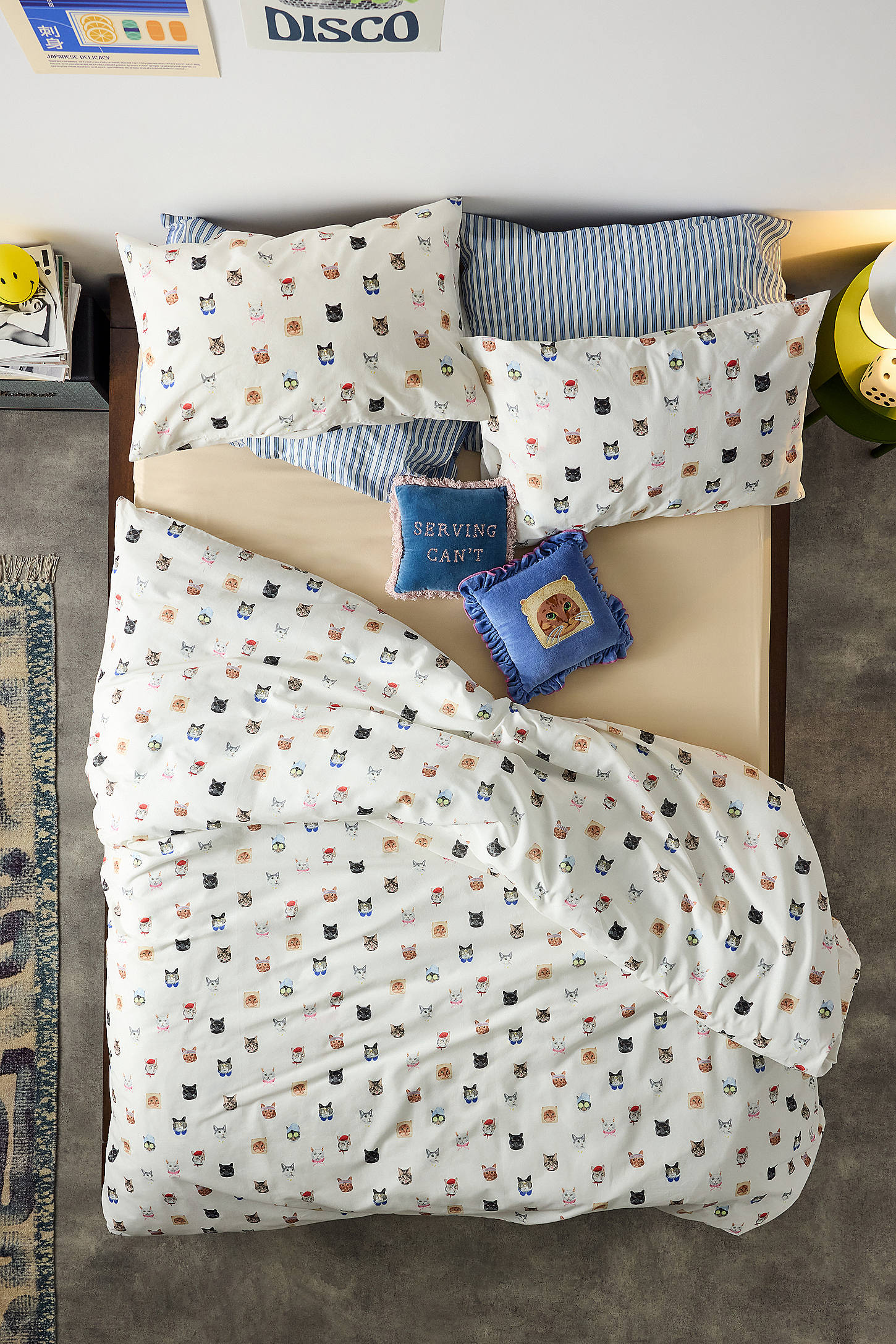 Cat Collage Duvet Set