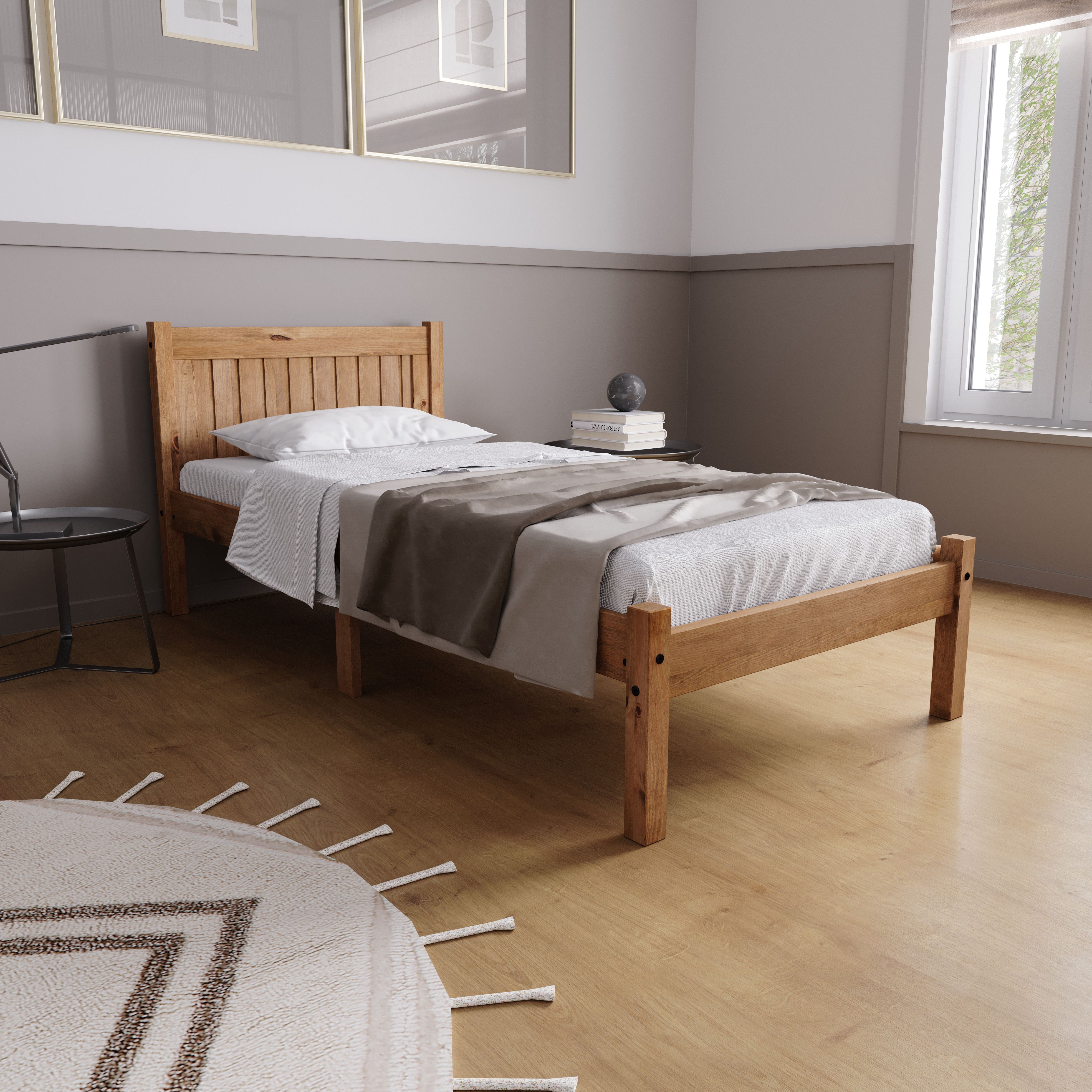 Birlea Trent Bed in Brown