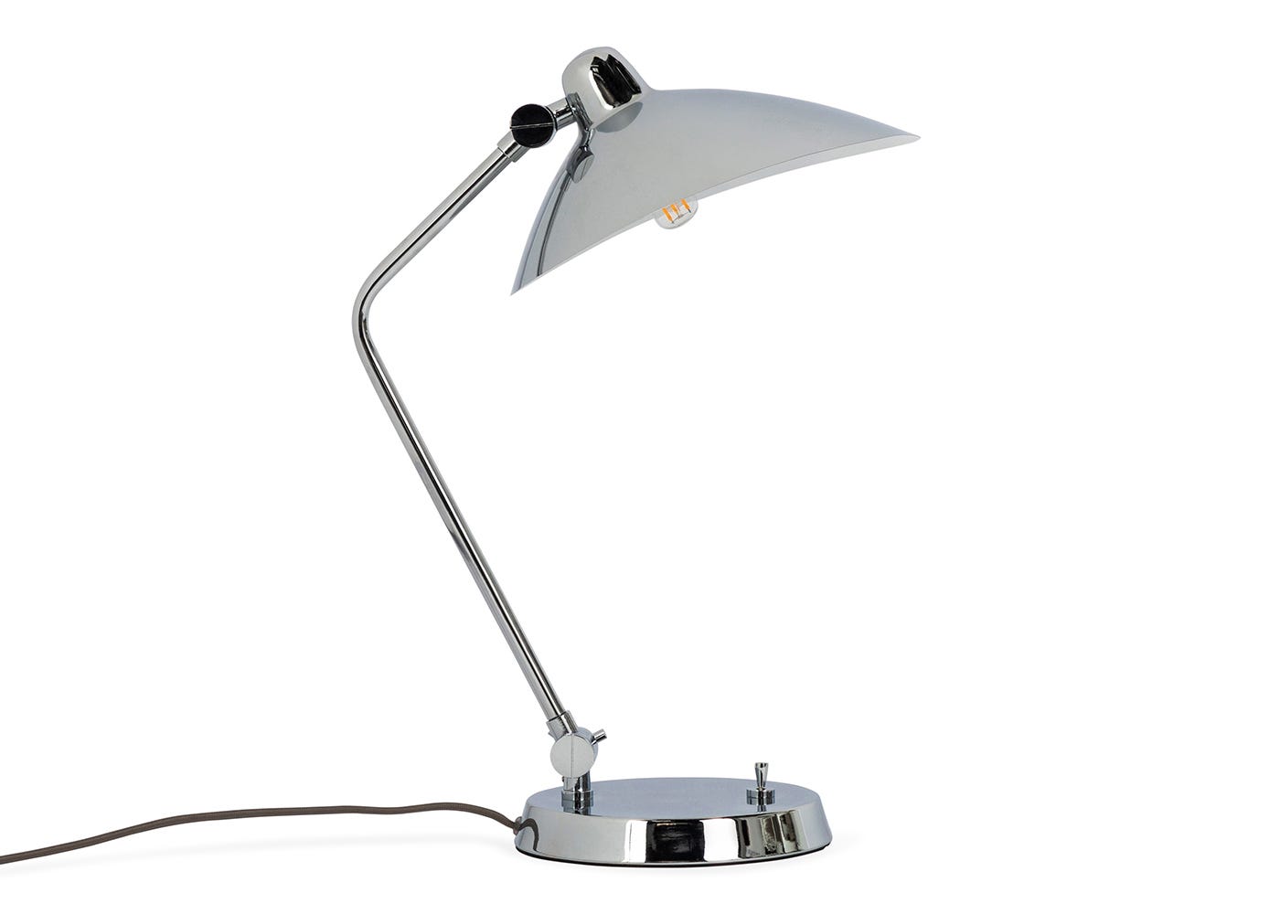 Heal's Milton Table Lamp Polished Chrome