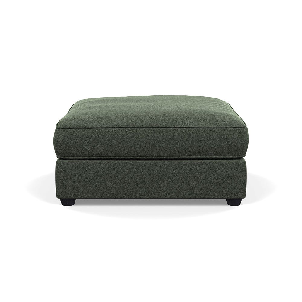 Heal's Tailor Footstool Boucle Fern Black Feet
