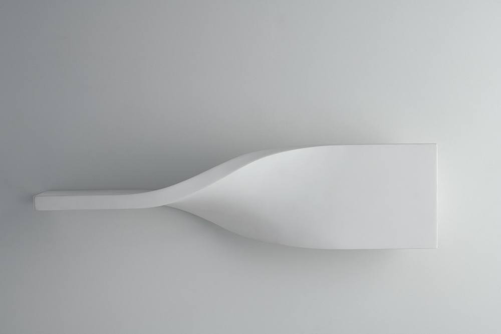 Netlighting Piroette Flush Paintable Plaster Wall Light White R7S