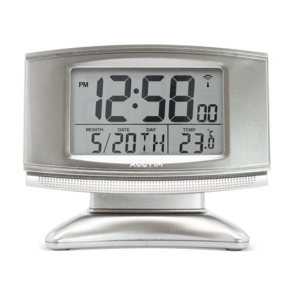 Acctim Cuba Silent Digital Alarm Clock