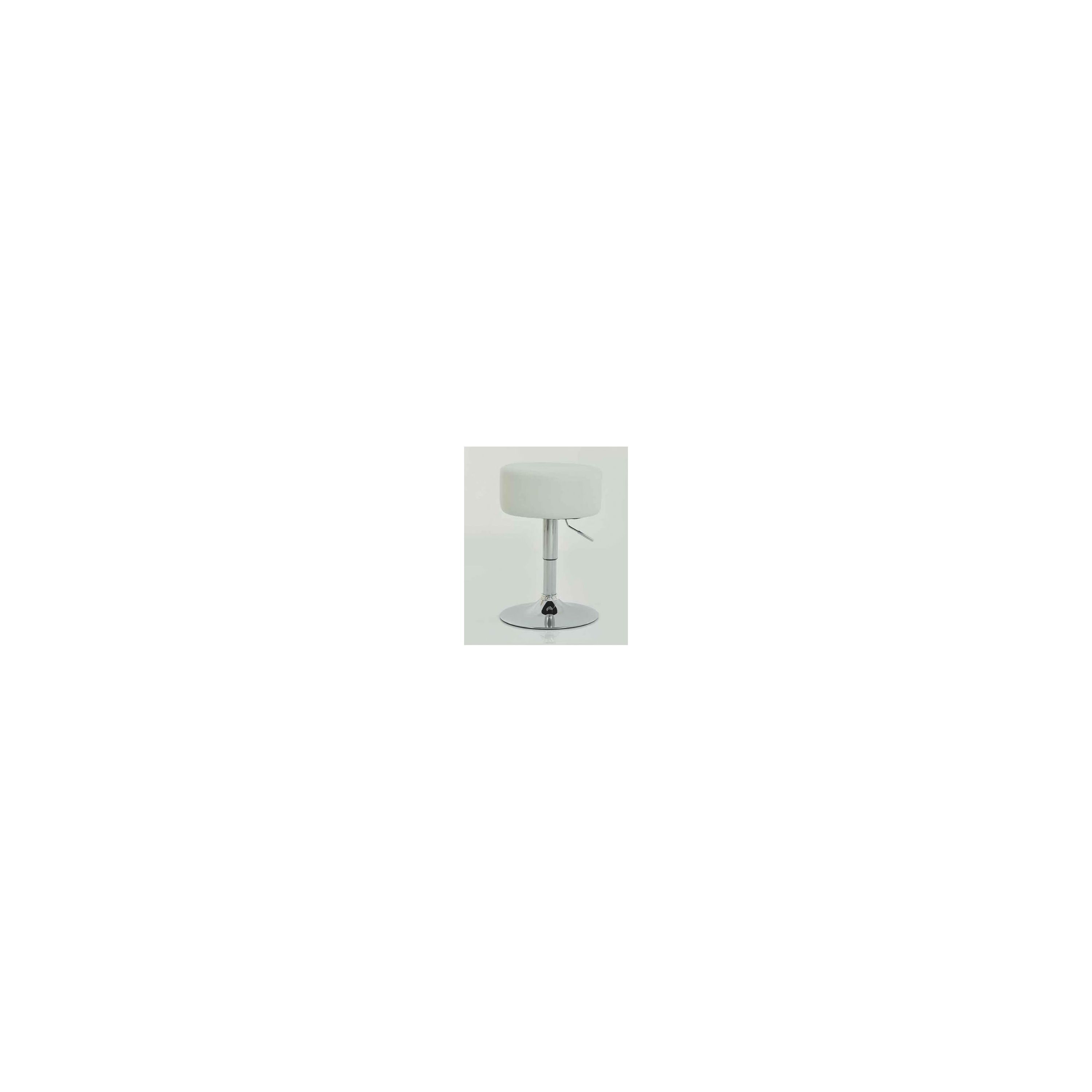 netfurniture Low Small Bar Stool - White Stool