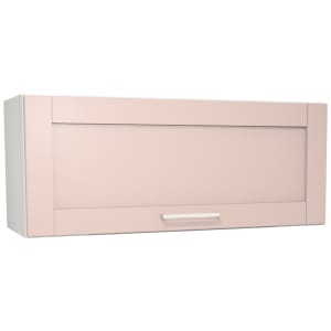 Wickes Ohio Dusky Pink Shaker Narrow Wall Unit - 900mm