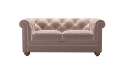 Patrick 2 Seat Sofabed in Orchid Cotton Matt Velvet - sofa.com
