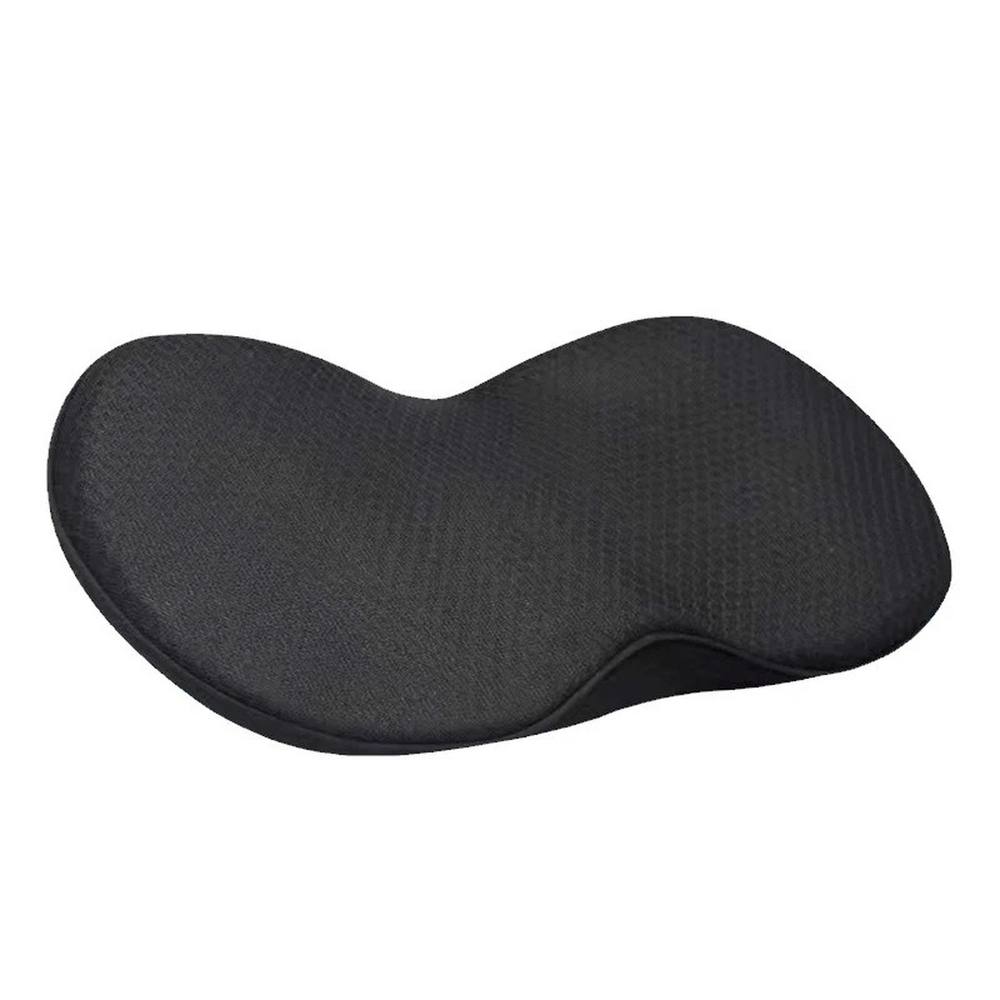 FLAVORA Memory Foam Car Seat Cushion Pad in Black