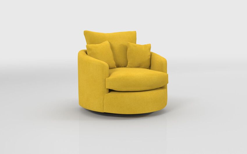 Green Fabric Edale Twister Chair