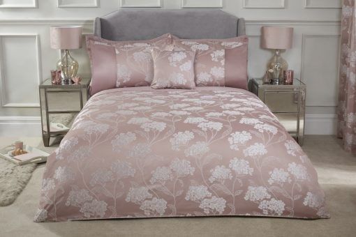 New Edge Blinds English Garden Duvet Set in Pink