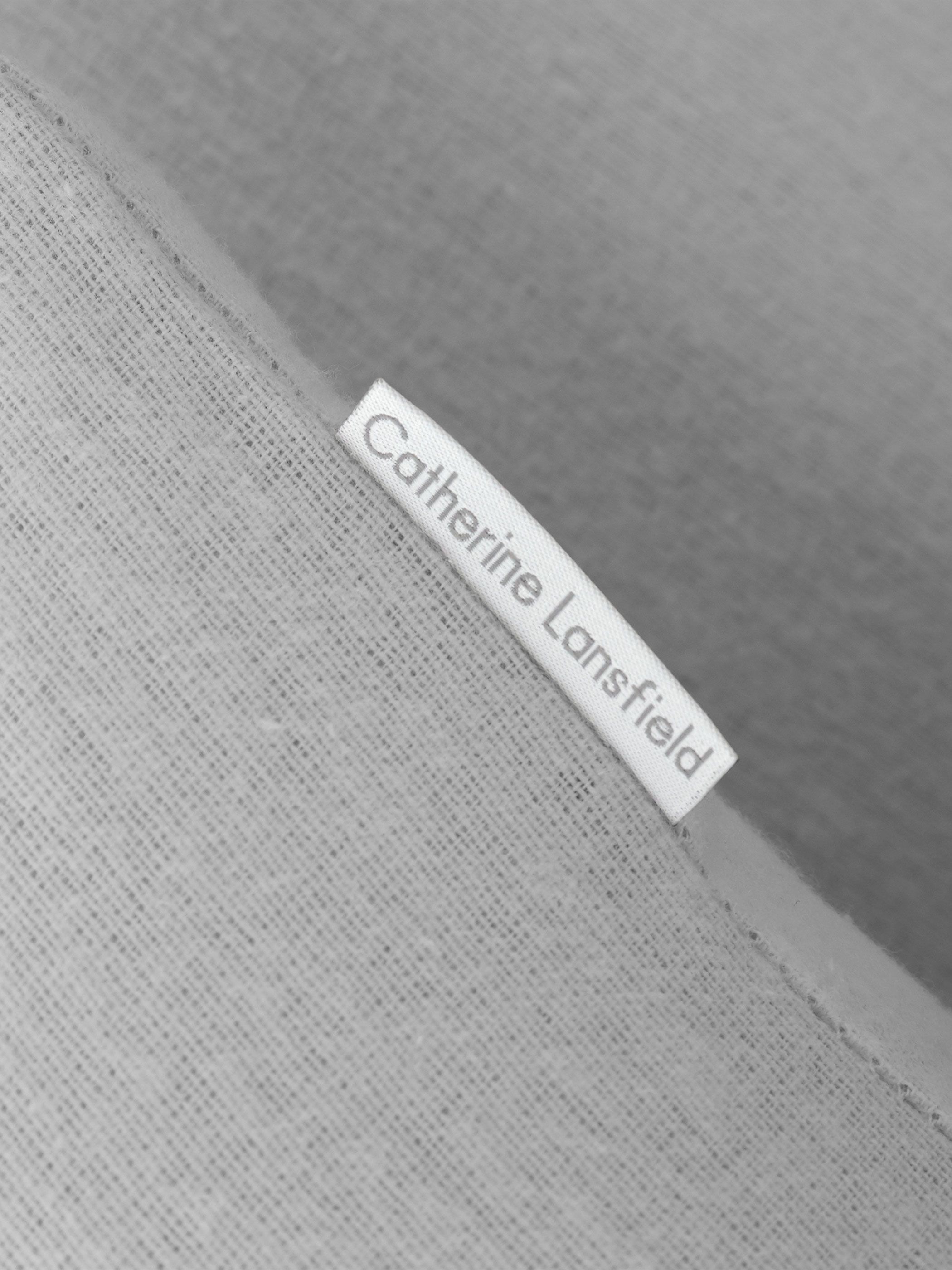 Catherine Lansfield 'Brushed Cotton' Duvet Cover Set in Grey 3