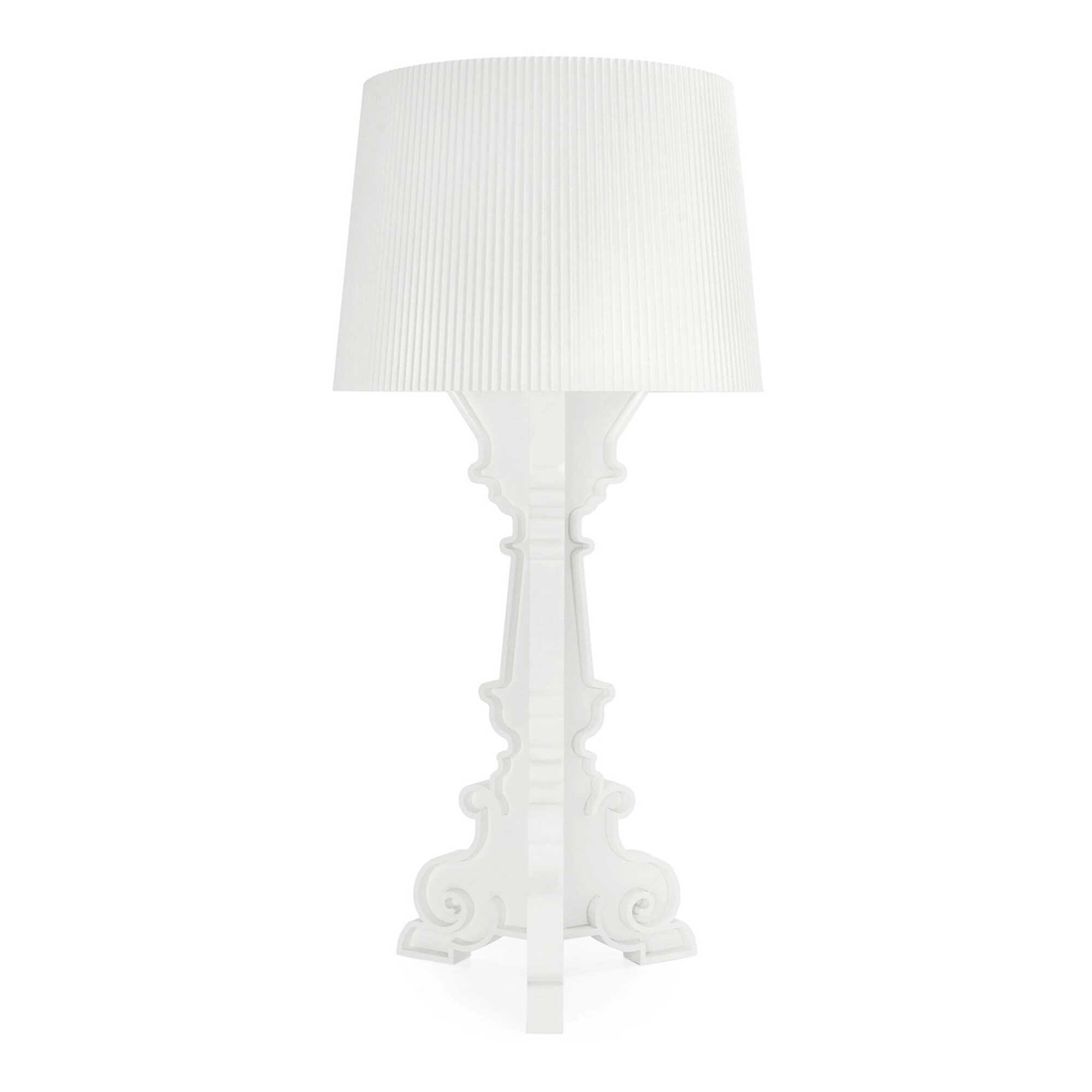 Kartell Bourgie Mat Table Lamp 37x78 White | Barker & Stonehouse