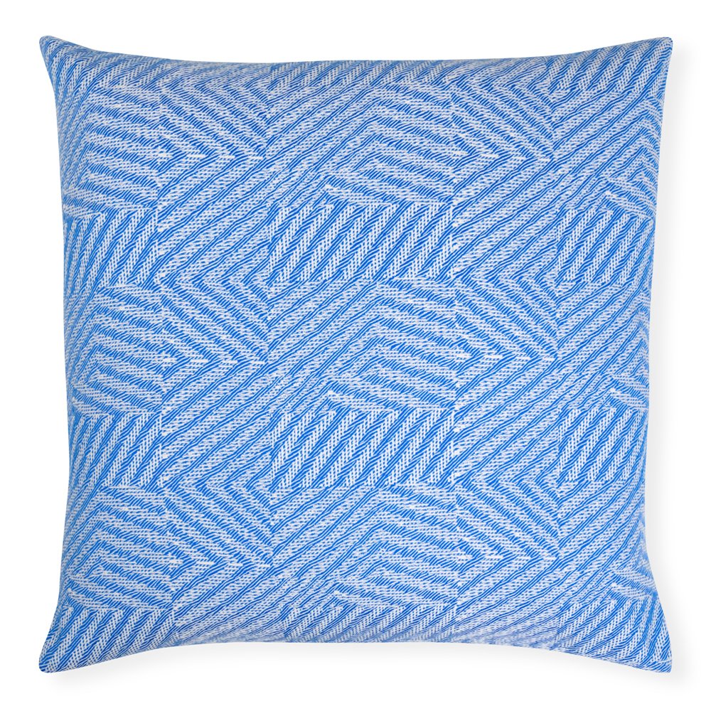 Twill Cushion Blue 60 x 60cm