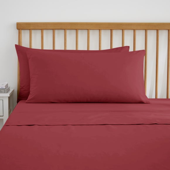 Pure Cotton Standard Pillowcase Pair