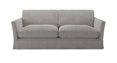 Otto 3 Seat Sofabed in Rye Baylee Viscose Linen - sofa.com