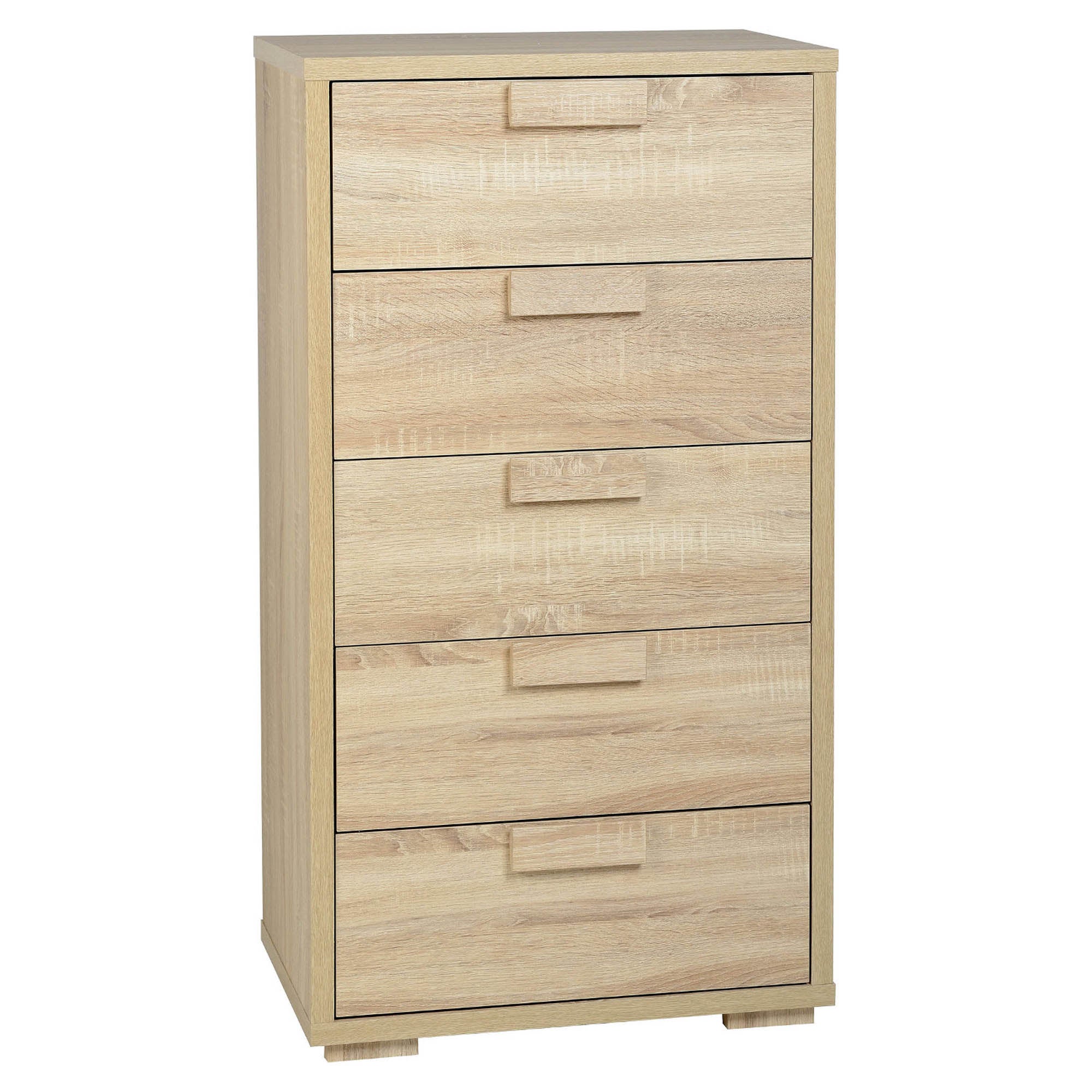 Cambourne Tall 5 Drawer Chest Natural