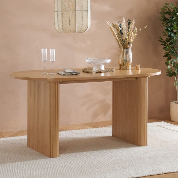 Axel 6 Seater Oval Dining Table