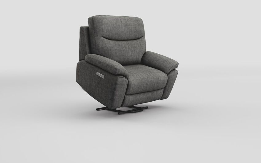 Black Fabric Argenta Lift & Rise Chair VAT Exempt