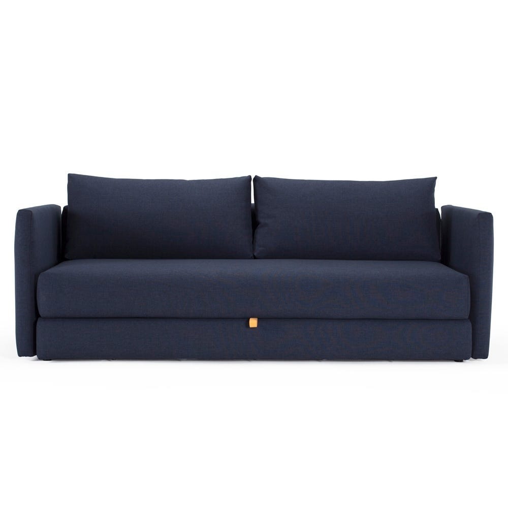Heal's Oswald Sofa Bed Dessin Blue 2