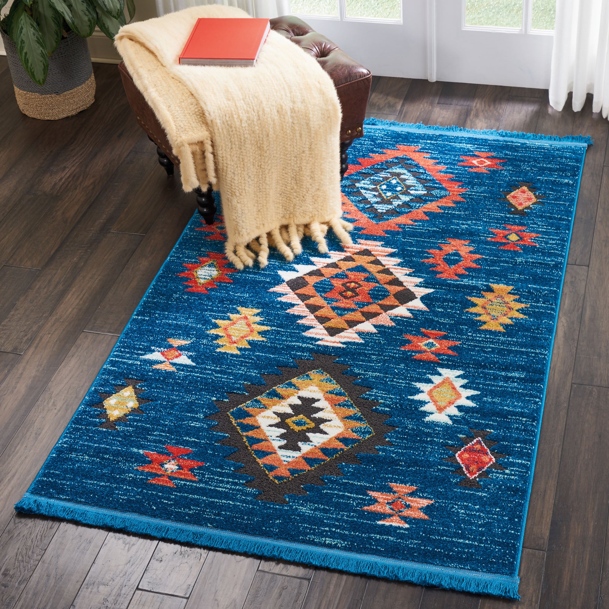 Navajo 7 Rug Blue