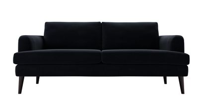 Reuben 3 Seat Sofa in Pitch Smart Cotton - sofa.com