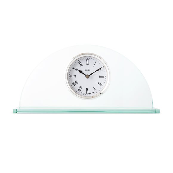 Acctim Milton Glass Mantel Clock