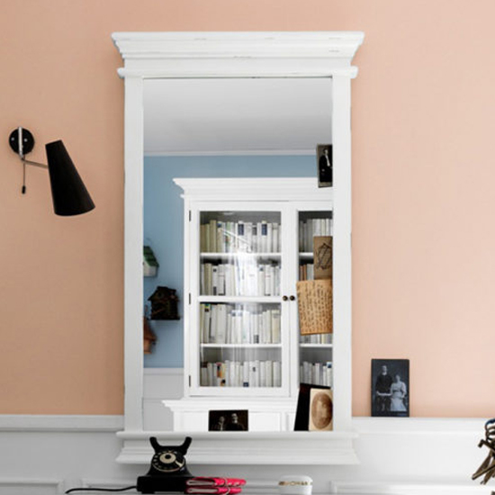 Allthorp Portrait Bedroom Mirror In Classic White