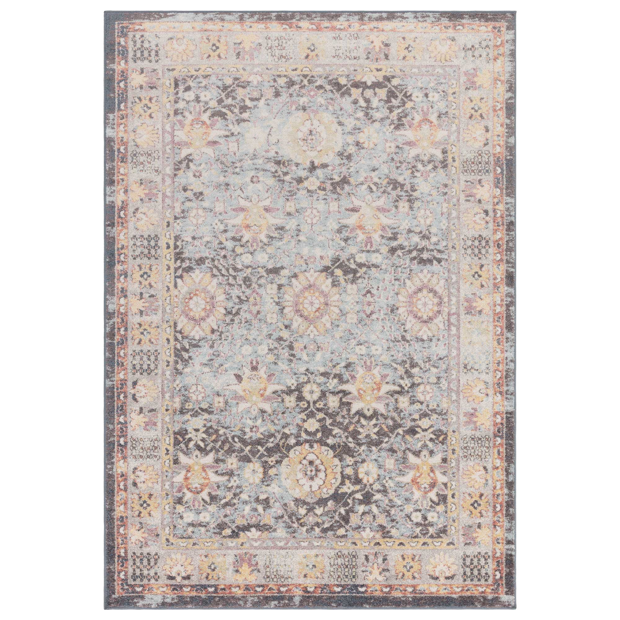 Adeline 120X170Cm Rug Gita, Yellow Polypropylene | W120cm | Barker & Stonehouse
