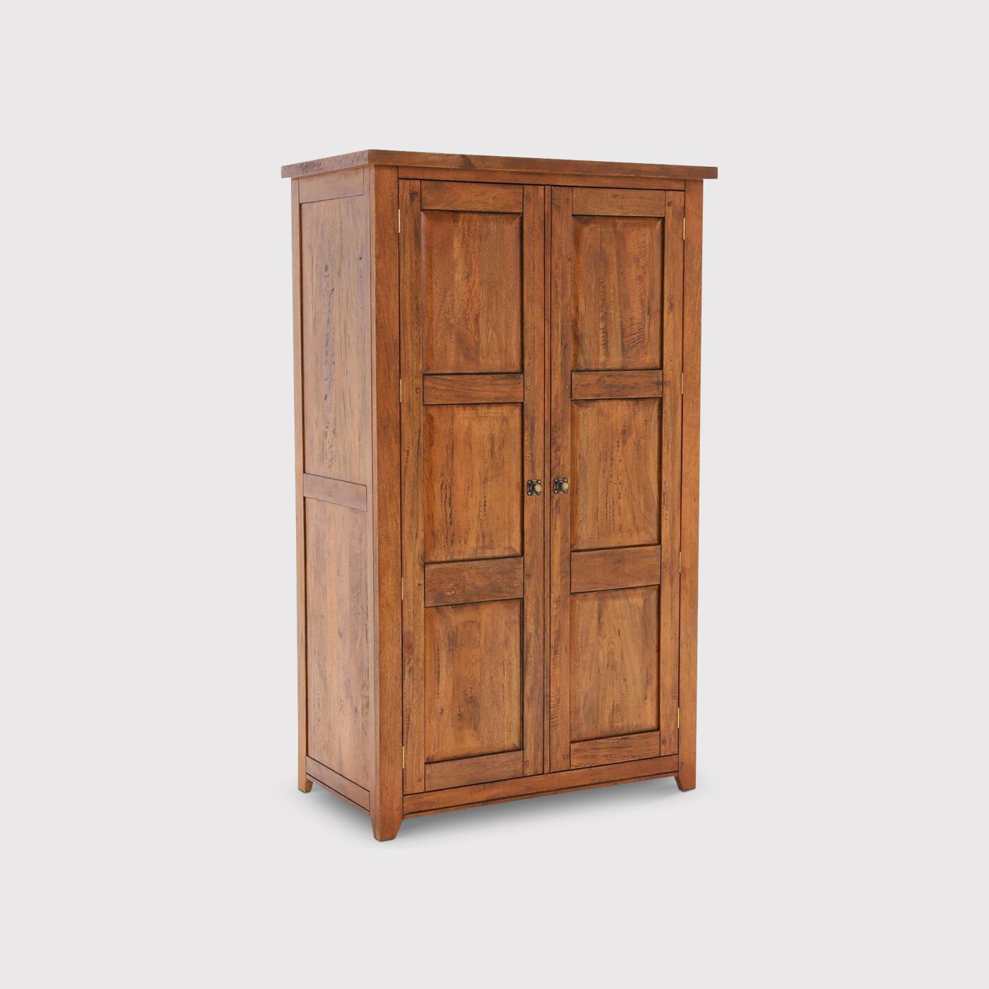 New Frontier 2 Door Wardrobe, Mango Wood | Barker & Stonehouse