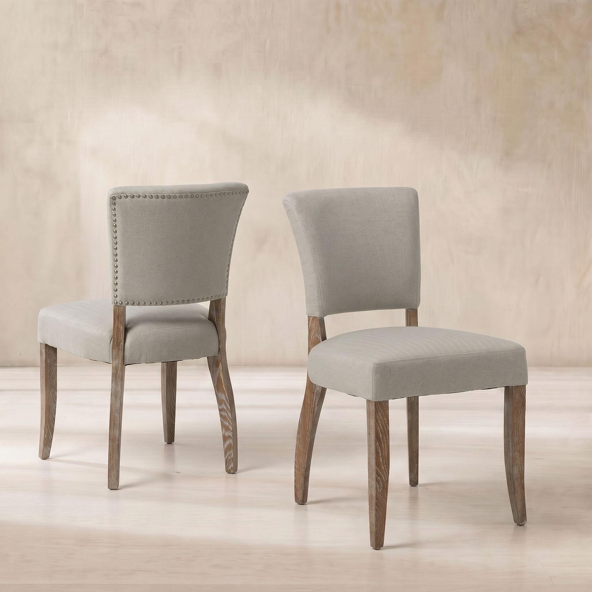 Otto Dining Chair, Neutral Fabric | Barker & Stonehouse