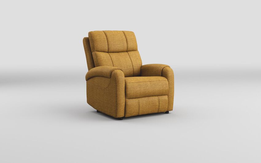 Yellow Fabric Calisese Armchair