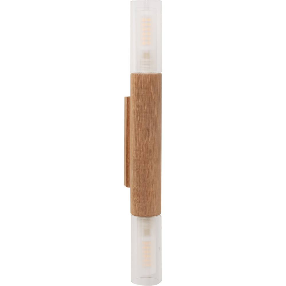Netlighting Madera Up & Down Wall Lamp Wood 2x G9 in Brown