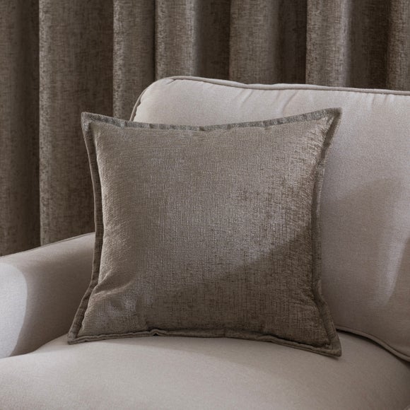 Chenille Square Oxford Cushion